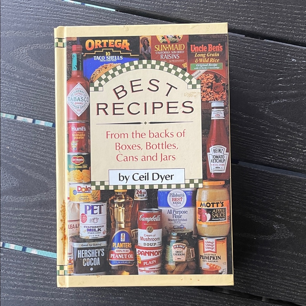 💕 Preloved ~ Best Recipes From The Backs Of Bottles, Cans And Jars Cookbook 🧑‍🍳